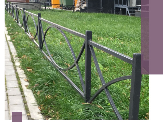 Газонные ограждения из металла в Орске — монтаж и продажа