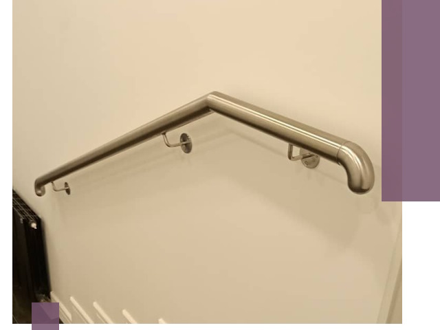 Изготовление пристенных поручней в Орске под ключ за сроки