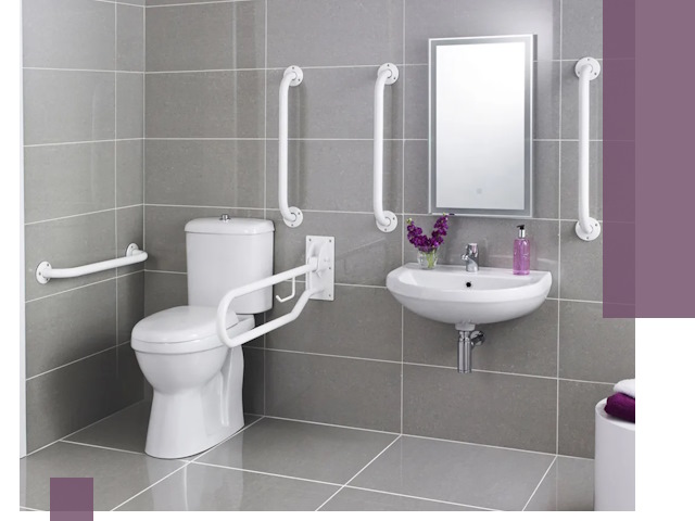 Поручни для санузлов в Орске: установка, ремонт и монтаж